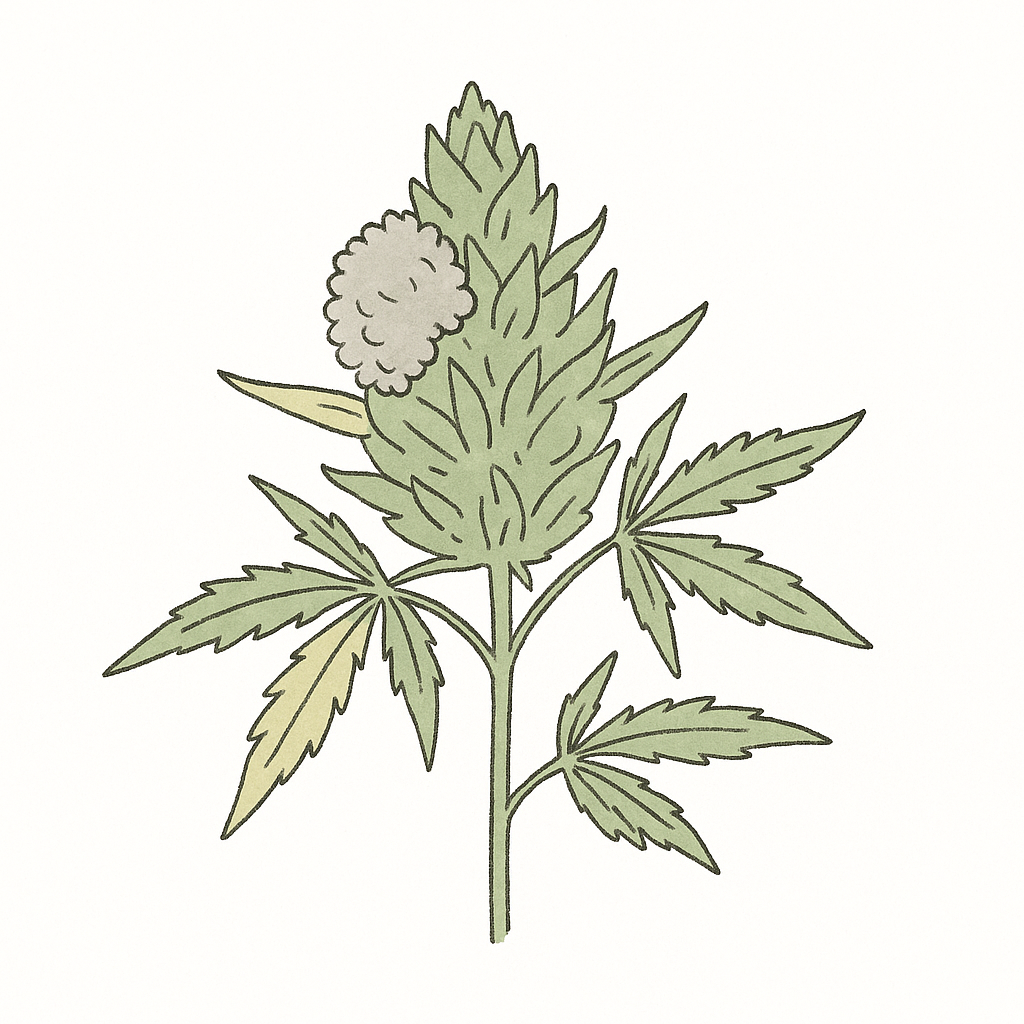 Grauschimmel Botrytis Cannabis Blüte