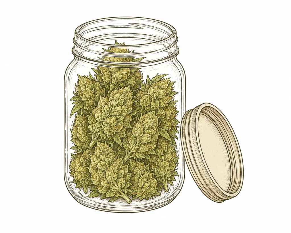 Cannabis Curing Fermentieren Anleitung