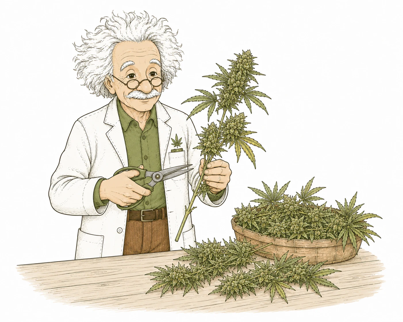 Cannabis ernten Anleitung Schritt für Schritt