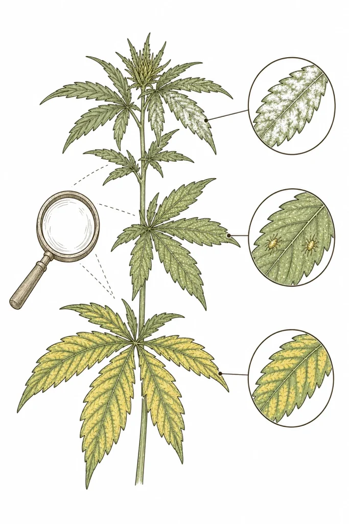Cannabis Krankheiten