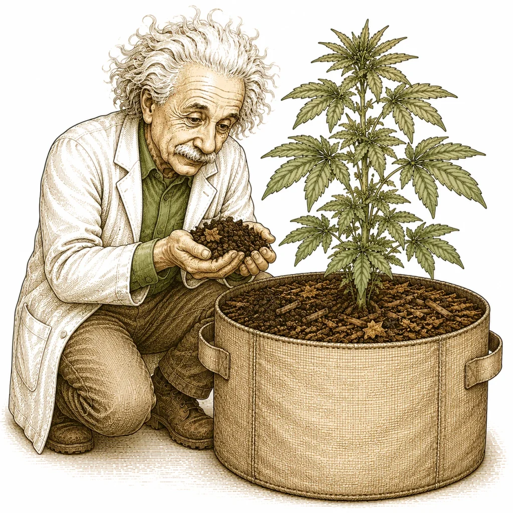 Cannabis Living Soil Substrat Titelbild