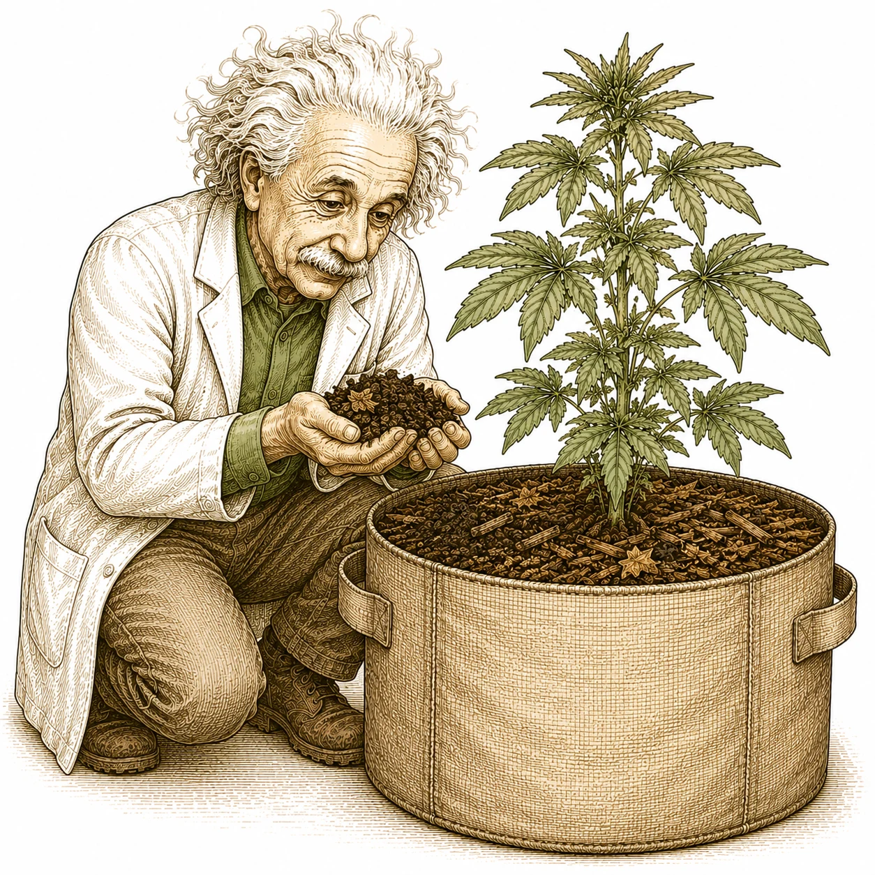Cannabis Living Soil Substrat