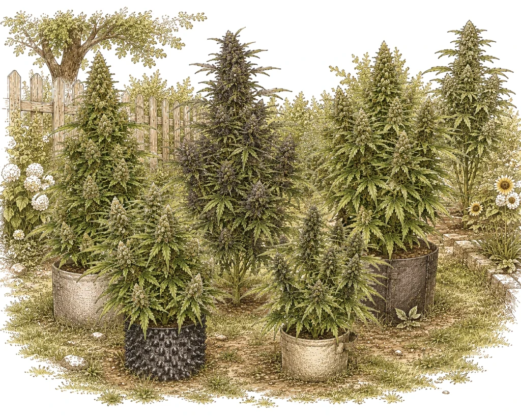 Cannabis Outdoor Sorten Deutschland