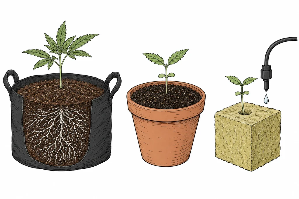 Cannabis Substrat