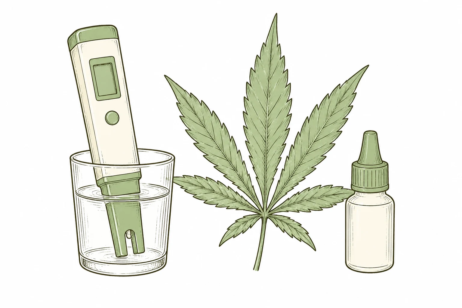 pH-Rechner für Cannabis