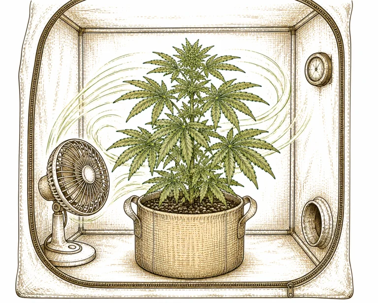 Spinnmilben bekämpfen — Prävention durch Luftaustausch im Growraum
