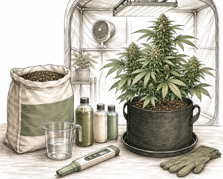Zinkmangel Cannabis vorbeugen mit Growroom-Pflege
