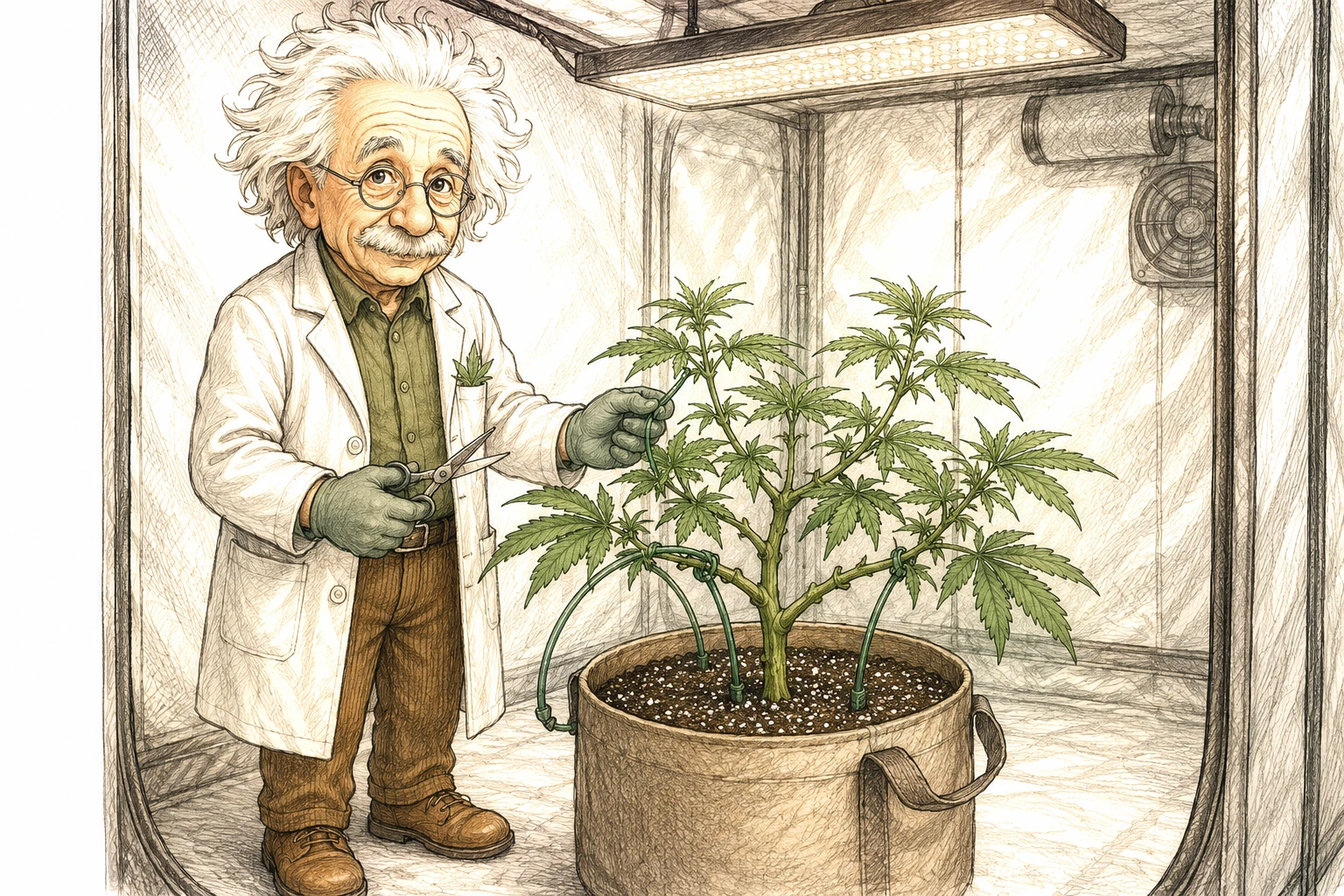 Cannabis Mainlining Bild 7 — Mainlining wirkt aufwendig, ist aber auch für Einsteiger mit etwas Geduld gut umsetzbar