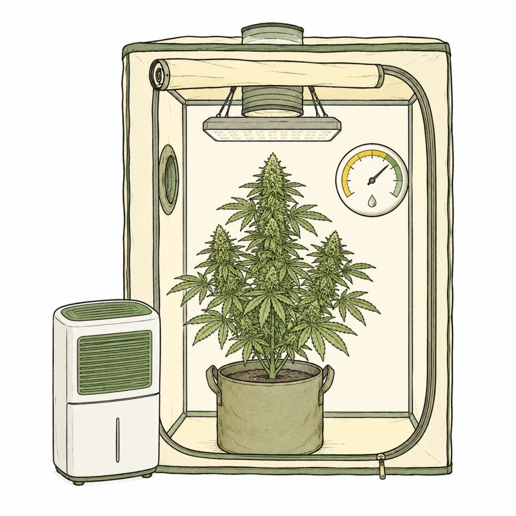 Luftentfeuchter Growbox