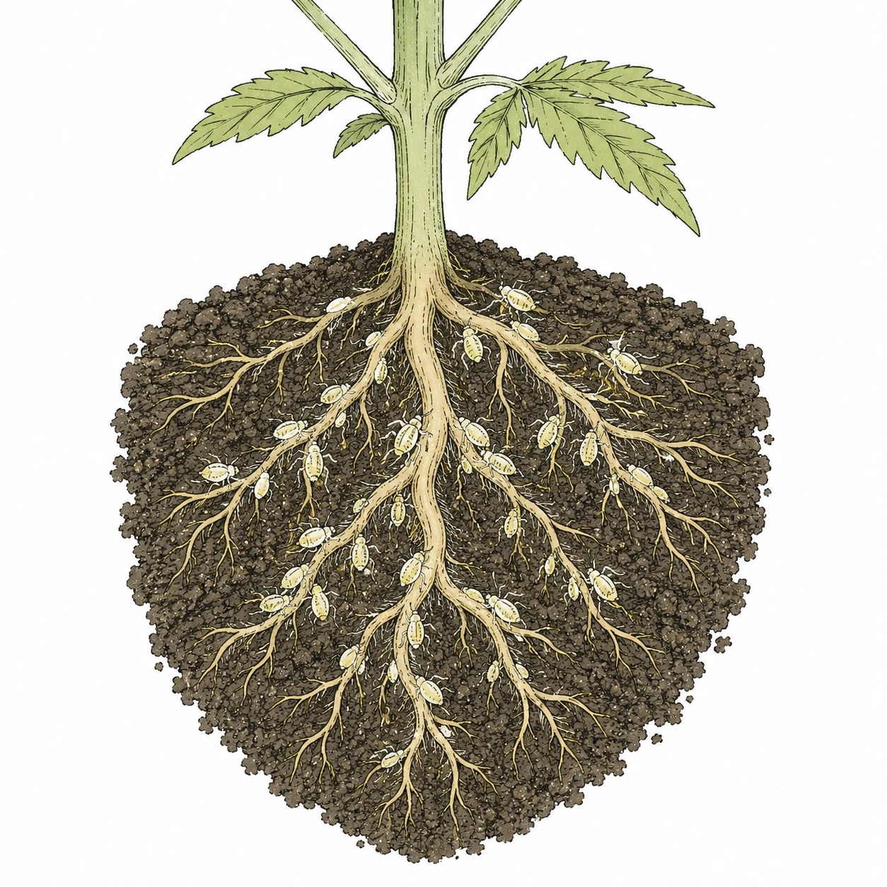Wurzelläuse Cannabis
