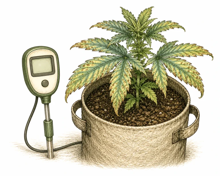 Kupfermangel Cannabis – falscher pH-Wert als häufigste Ursache