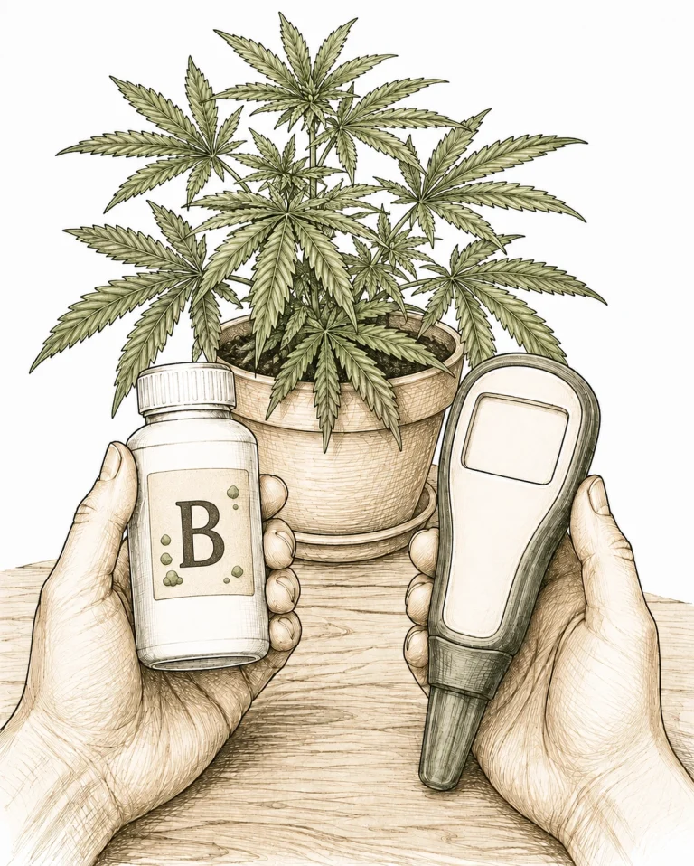 Bor Überschuss Cannabis Dünger Spurenelemente Ursache