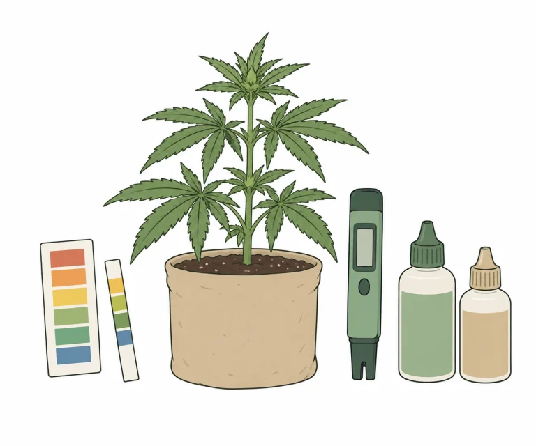 Bormangel Cannabis pH-Wert korrigieren und Bor-Lösung geben