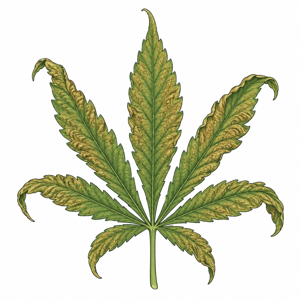 Breitmilben Cannabis