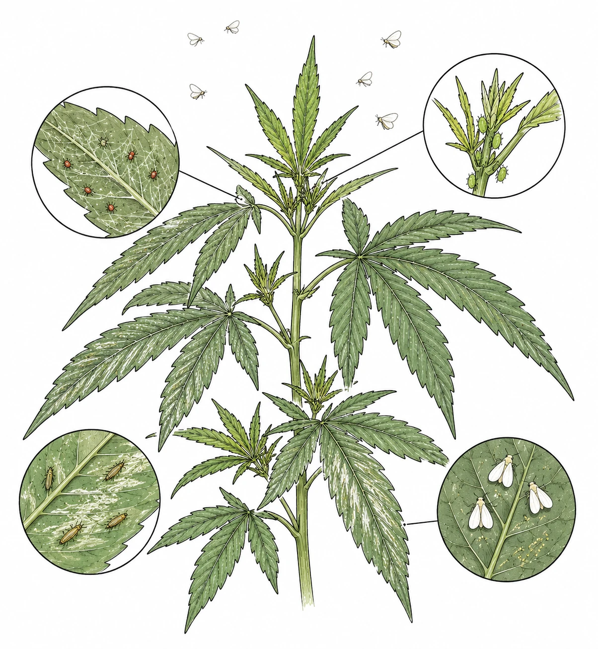 Cannabis Schädlingsbekämpfung