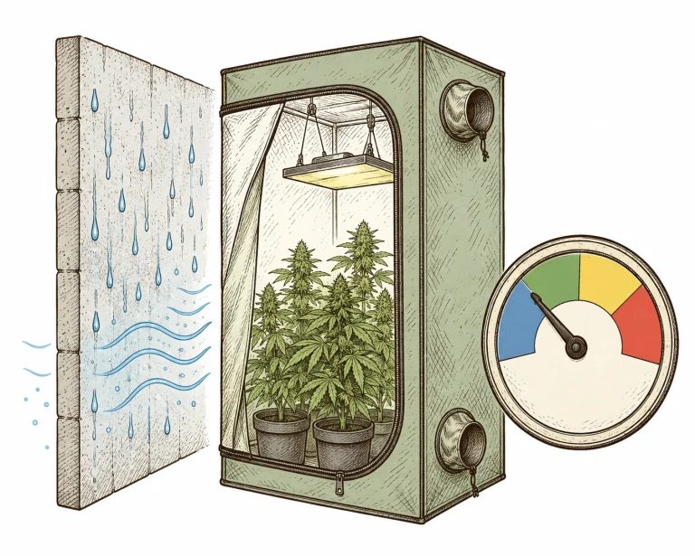 Cannabis Zugluft Growzelt Keller Kaltluft Winter