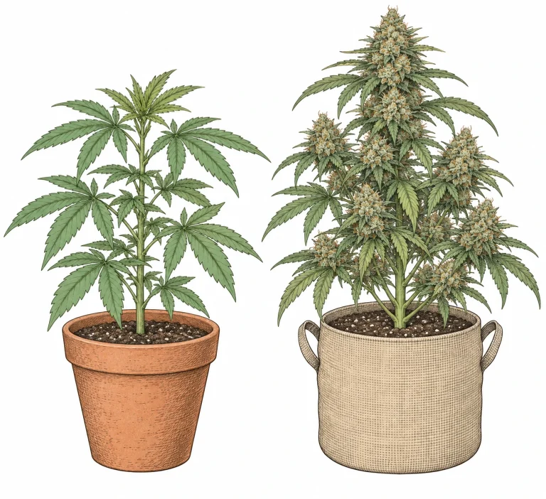 Cannabis NPK Tabelle Vegephase vs Blütephase Vergleich