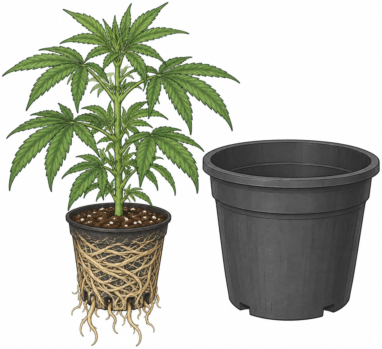 Root Bound Cannabis