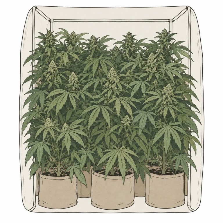 Cannabis Schädlingsbekämpfung überfüllter Growraum Risikofaktor